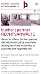 Mobile Screenshot of bucher-partner.com